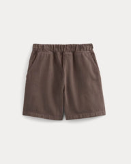 Denim Easy Short | Chocolate Chip Brown