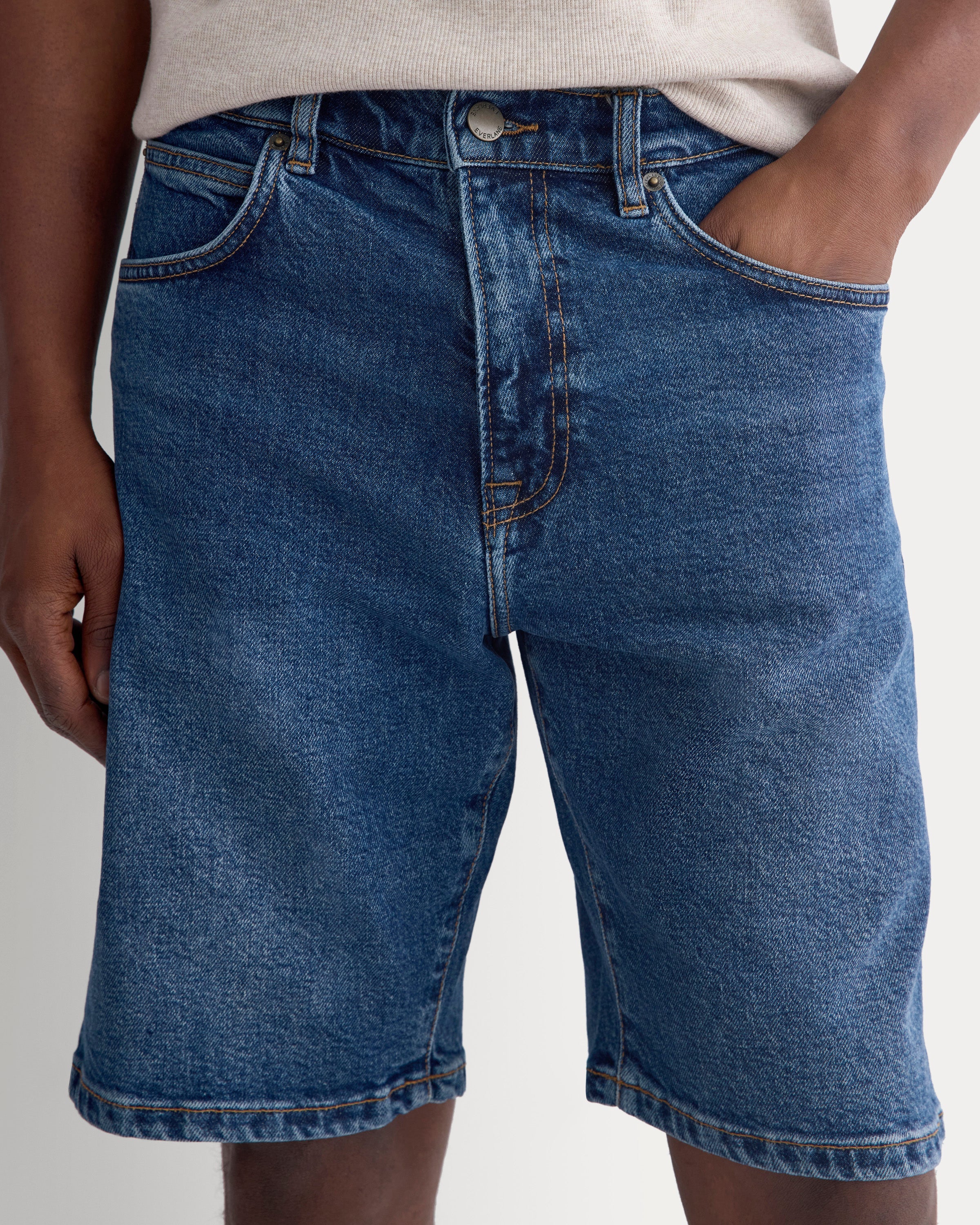 Denim Jort | Medium Dark Indigo