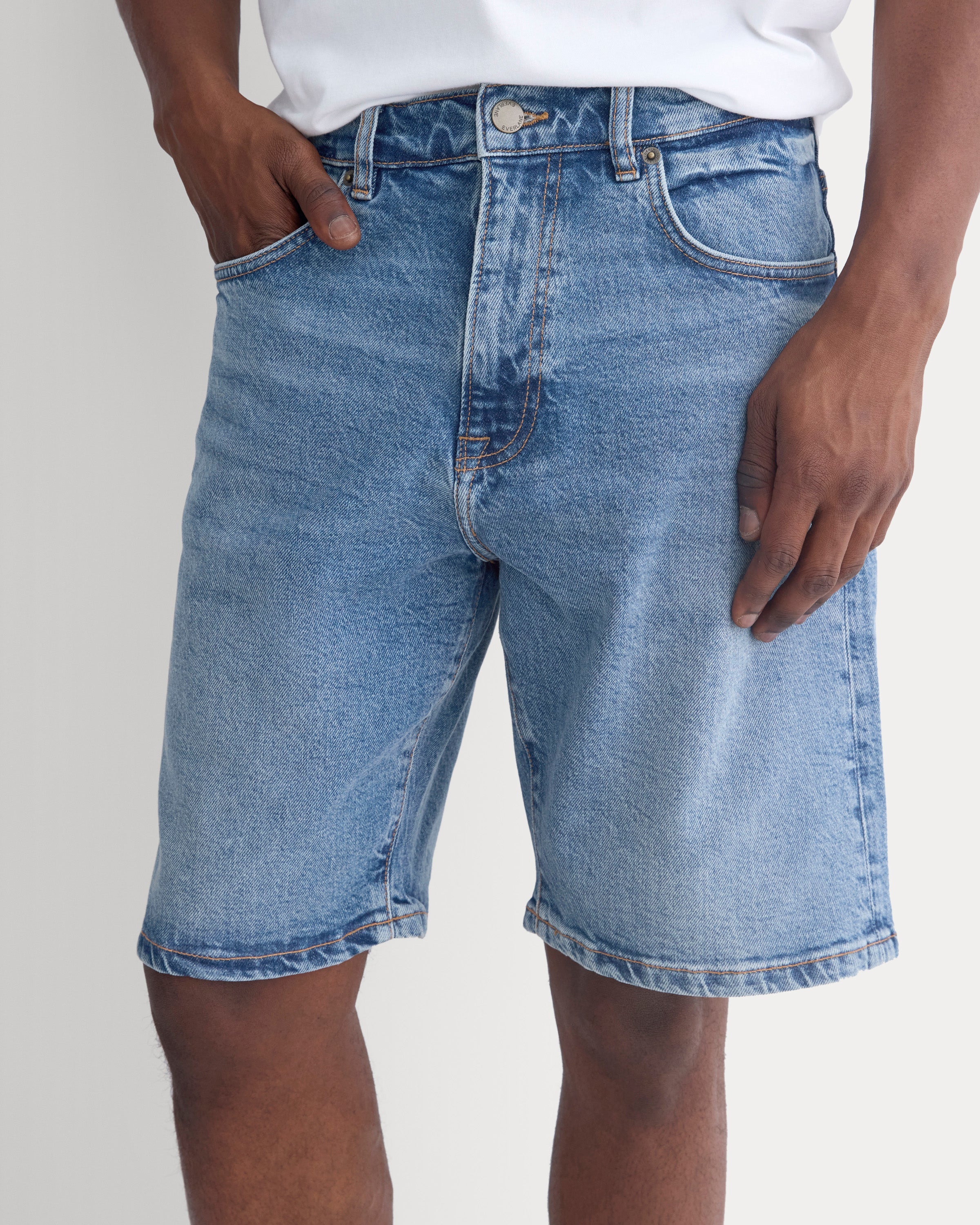 Denim Jort | Light Indigo