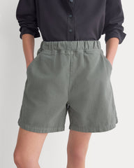 Denim Easy Short | Agave Green