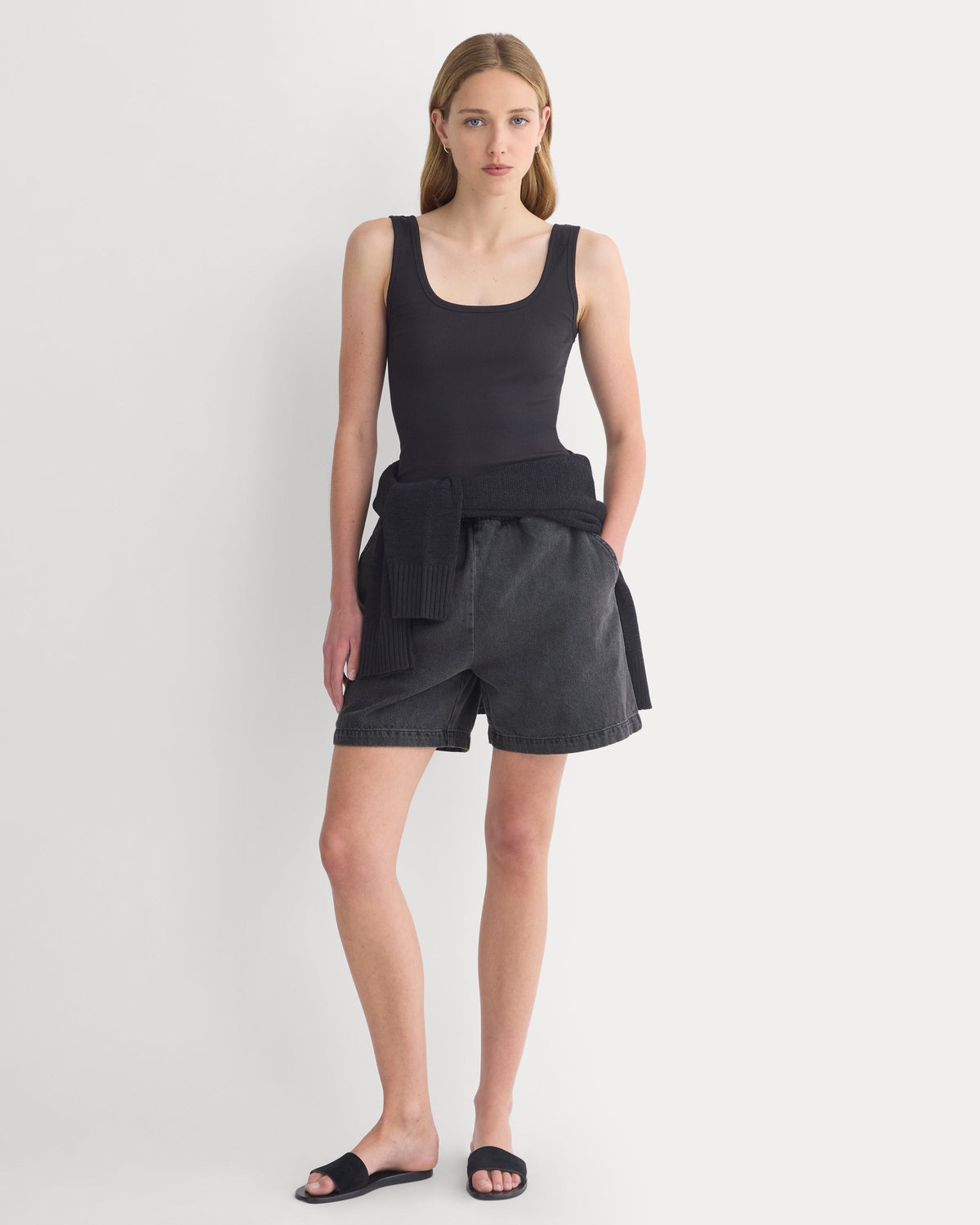 Denim Easy Short | Midnight