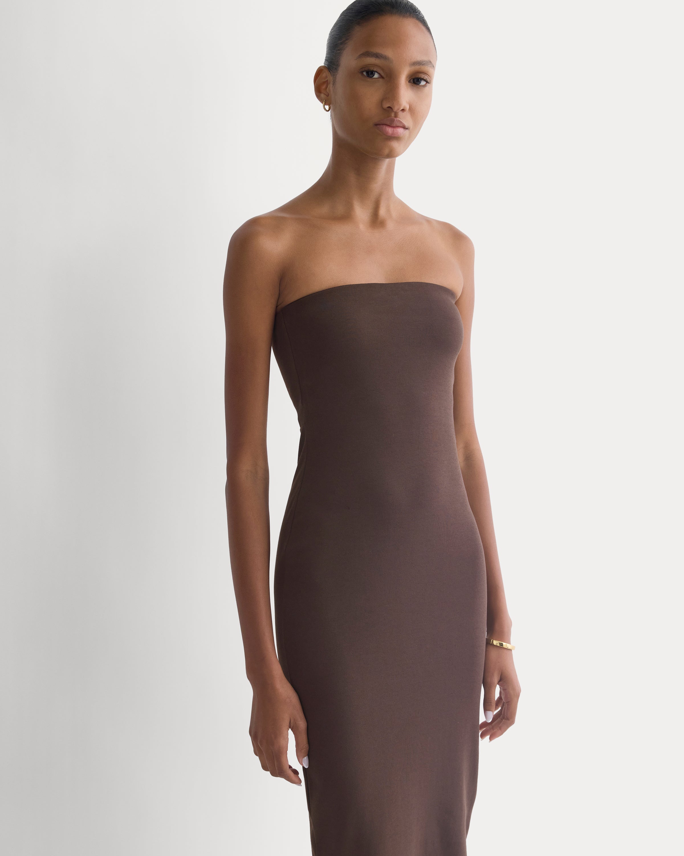 Form Tube Dress | Coffee Bean