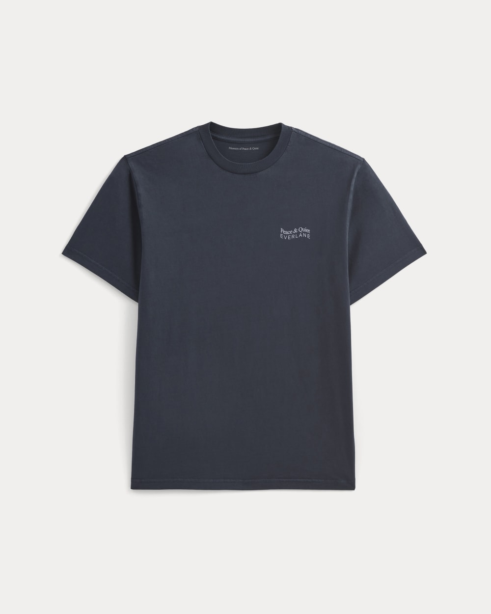 Everlane x Peace & Quiet Graphic Logo Tee | Navy