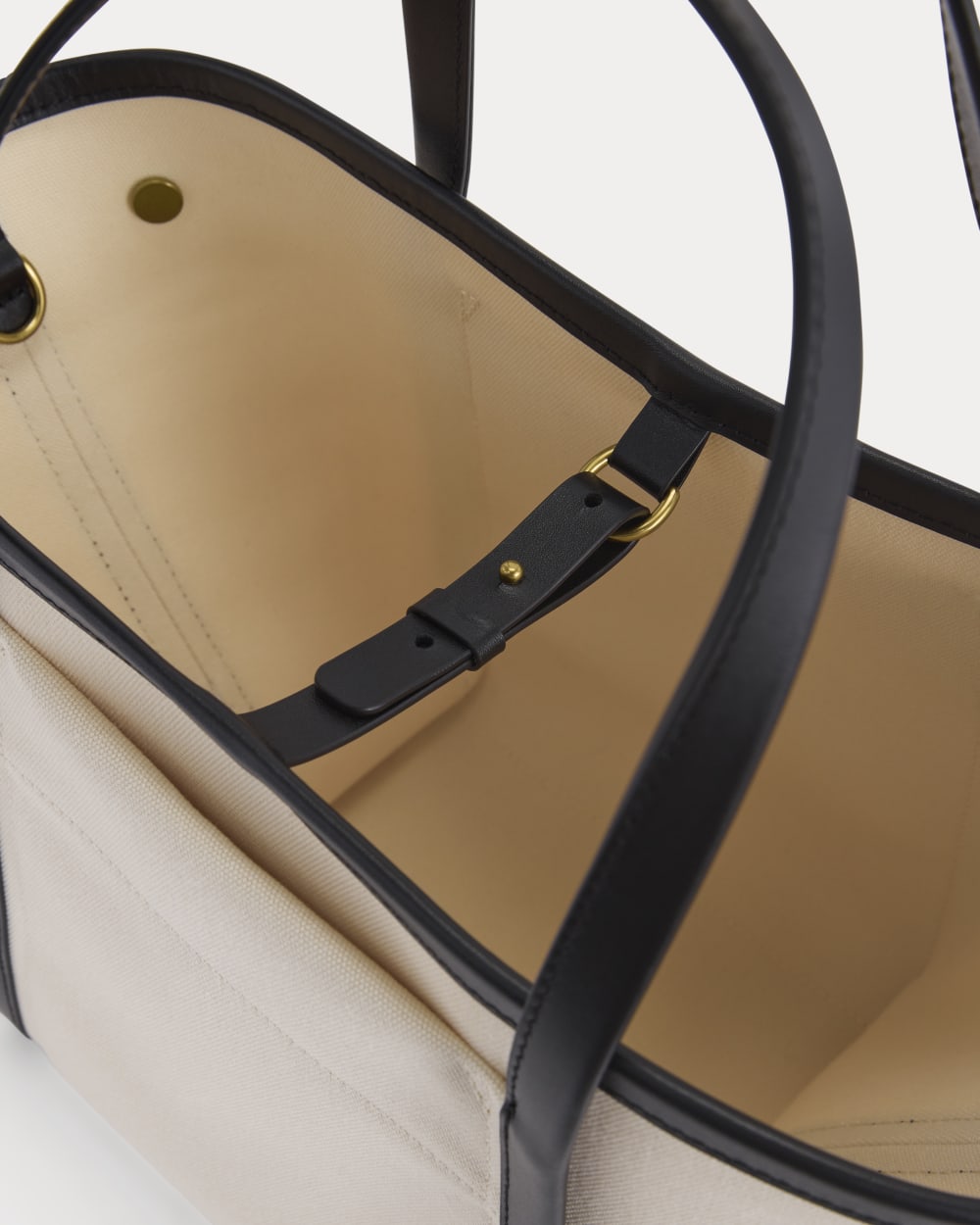 Canvas Mini Lug Tote | Birch