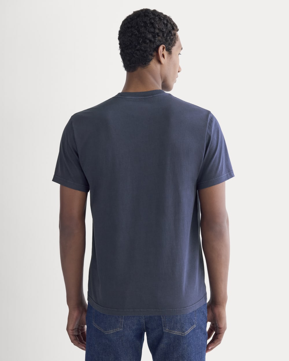 Everlane x Peace & Quiet Graphic Logo Tee | Navy