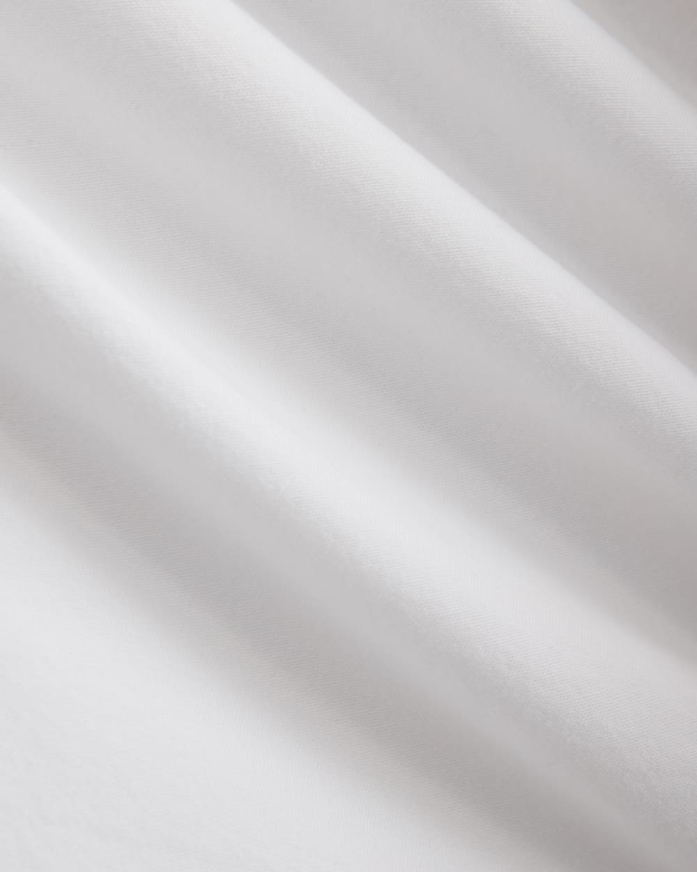 Lightweight Oversized Oxford | White