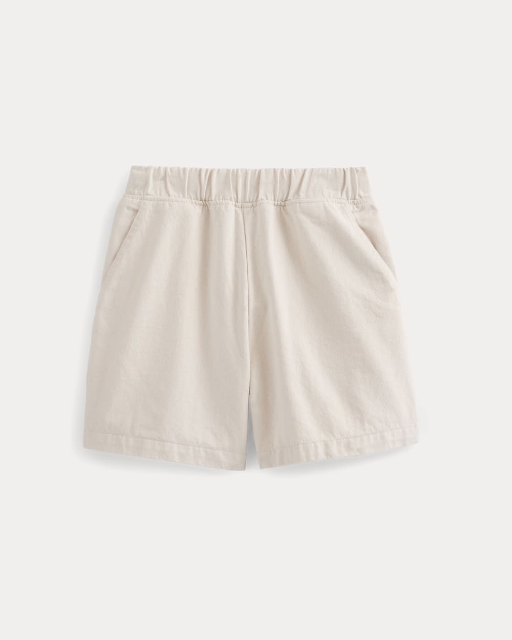 Denim Easy Short | Ecru
