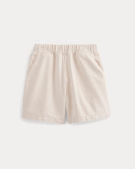 Denim Easy Short | Ecru