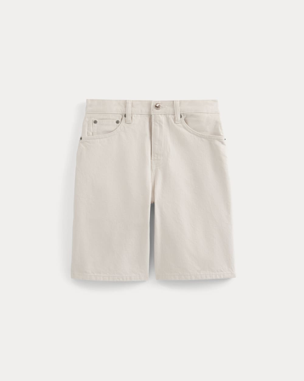 Loose Jean Short | Ecru