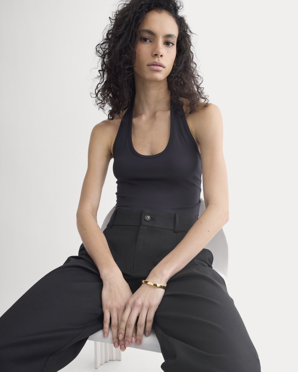 Halter Tank | Black
