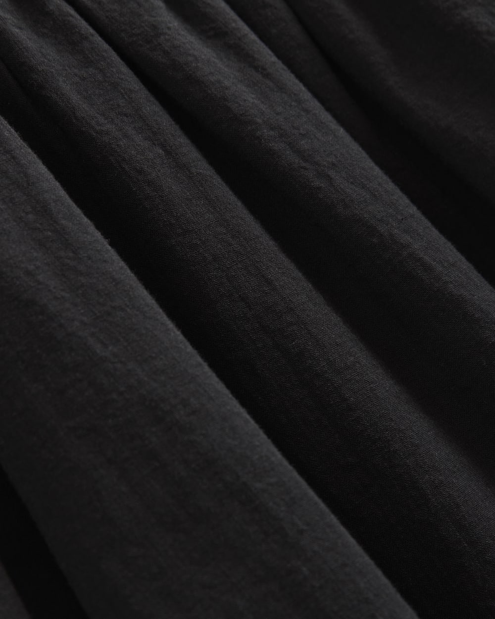 Gauze Smocked Dress | Black
