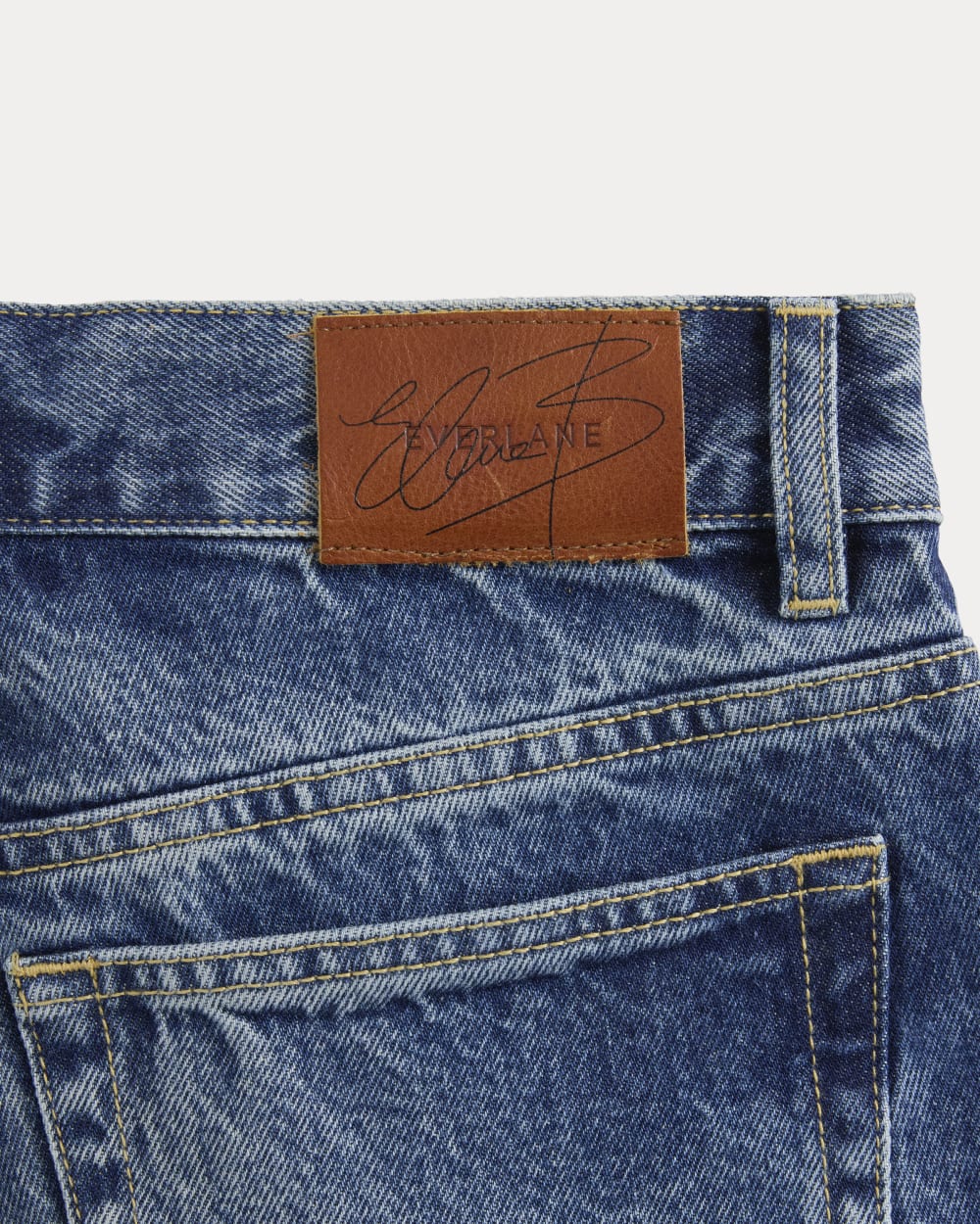 Everlane x Elena Bonvicini Pacific Short | Blue Bird Indigo