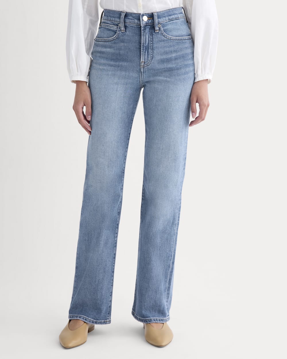 High-Rise Slim Bootcut Jean | Tungsten Bright