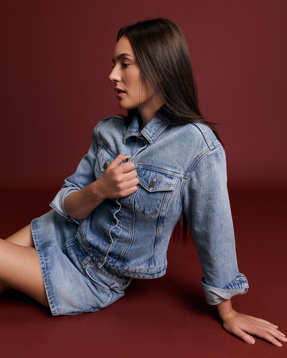 Everlane x Elena Bonvicini Lido Jacket | Crystal Cove Indigo